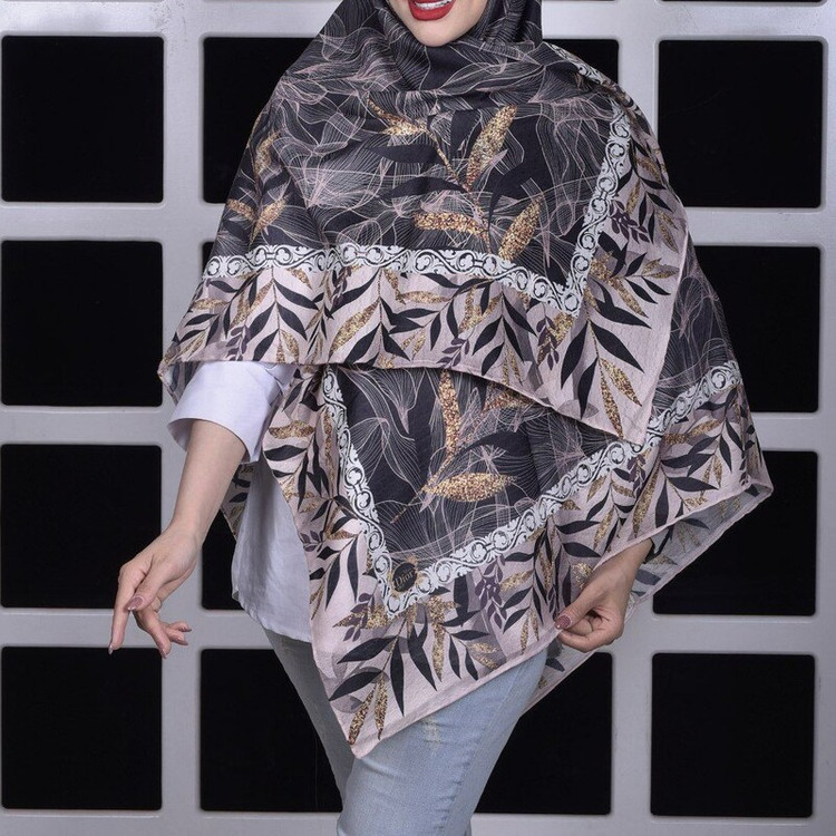 خرید روسری نخی قواره بزرگ