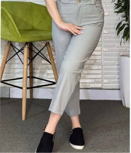 خرید شلوار کتان بنگال طوسی زنانه و دخترانه ارزان قیمت