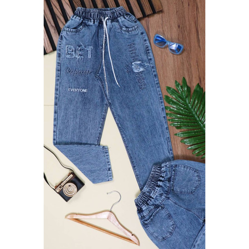 خرید شلوار جین گلدوزی پسرانه