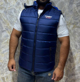 خرید پافر مردانه دو رو جنس شمعی براق ضد آب رنگ سورمه ای