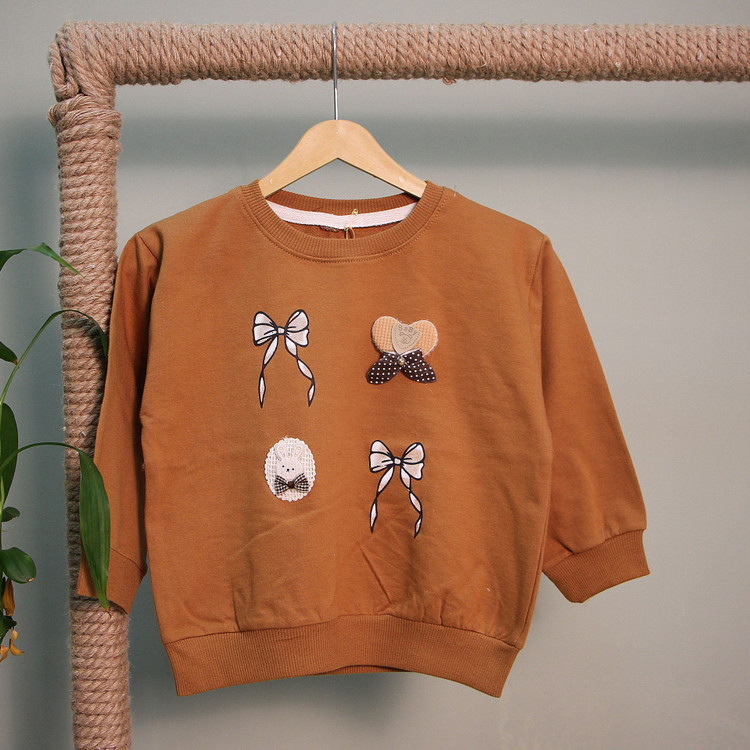 خرید دورس مجلسی دخترانه ارزان و با کیفیت رنگ قهوه ای